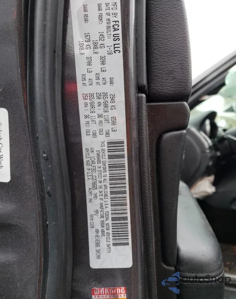 2018 Jeep Grand Cherokee Limited z USA, uszkodzony, nr VIN 1C4RJFBG1JC278665